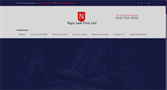 Desktop Screenshot of nigrolawfirm.com
